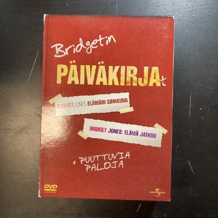 Bridgetin päiväkirjat 3DVD (M-/VG+) -komedia-