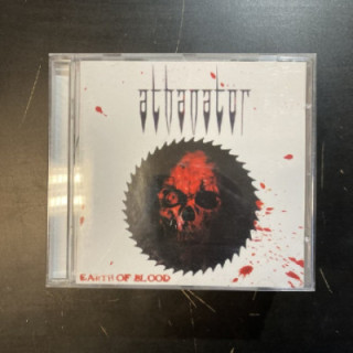Athanator - Earth Of Blood CD (M-/M-) -thrash metal/death metal-