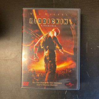 Riddickin aikakirja DVD (M-/M-) -toiminta/sci-fi-