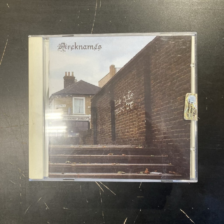 Areknames - Love Hate Round Trip CD (VG+/VG+) -psychedelic prog rock-