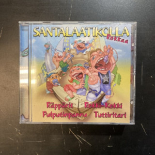 Santalaatikolla rokkaa CD (VG/M-) -lastenmusiikki-