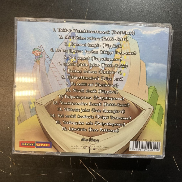 Santalaatikolla rokkaa CD (VG/M-) -lastenmusiikki-