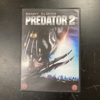 Predator 2 - saalistaja DVD (M-/M-) -toiminta/sci-fi-