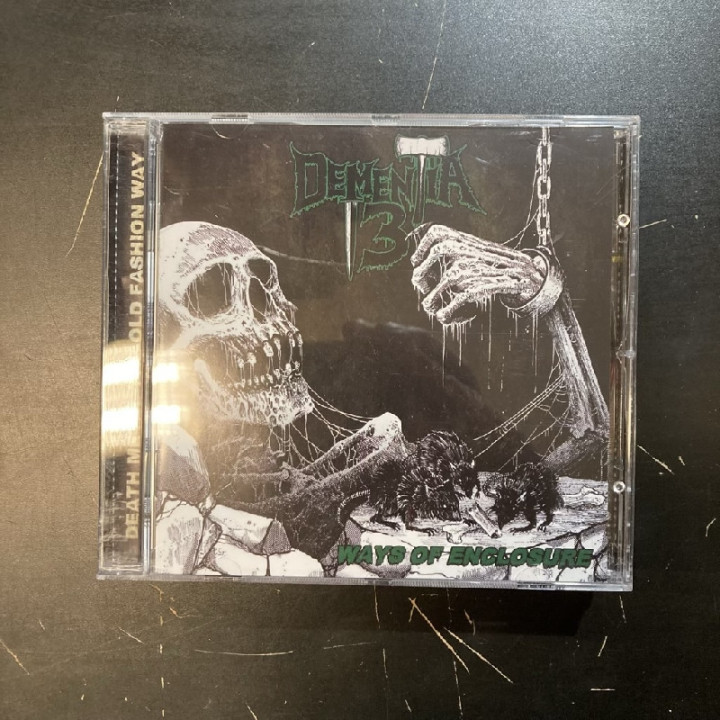 Dementia 13 - Ways Of Enclosure CD (VG/M-) -death metal-