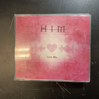 HIM - Join Me CDS (VG+/M-) -gothic metal-