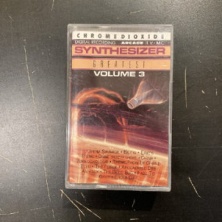 Ed Starink - Synthesizer Greatest Volume 3 C-kasetti (VG+/VG+) -synthpop-