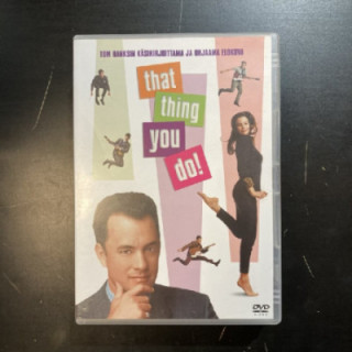 That Thing You Do! DVD (M-/M-) -komedia/draama-