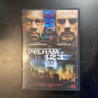 Kaappaus metrossa - Pelham 1 2 3 DVD (VG+/M-) -toiminta-