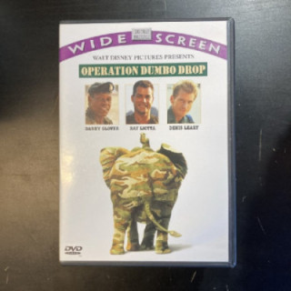 Operaatio Dumbo DVD (VG+/M-) -komedia-