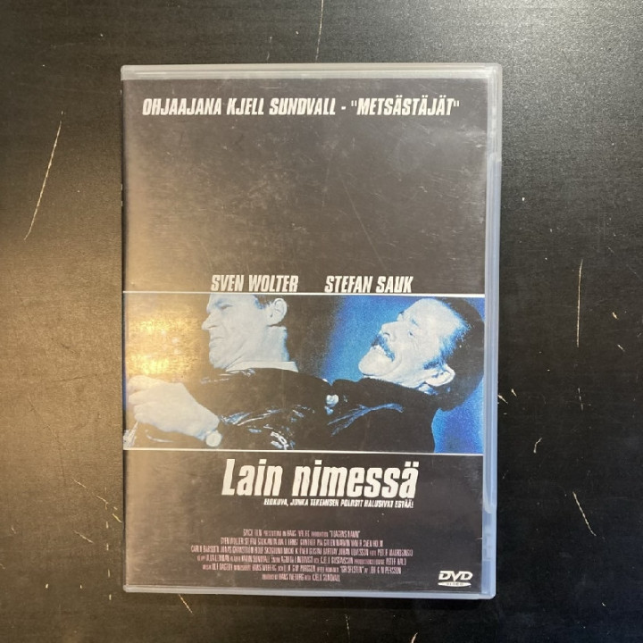 Lain nimessä DVD (VG/M-) -jännitys-