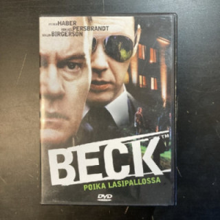 Beck 15 - Poika lasipallossa DVD (VG+/M-) -jännitys-