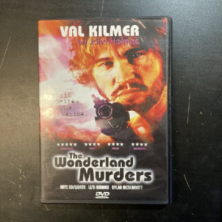 Wonderland Murders DVD (VG+/M-) -jännitys-