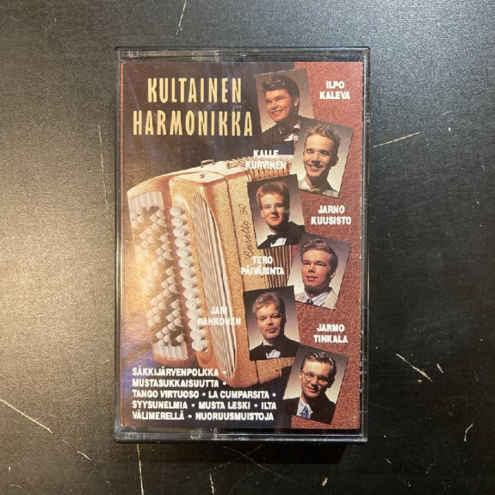 V/A - Kultainen harmonikka C-kasetti (VG+/M-)