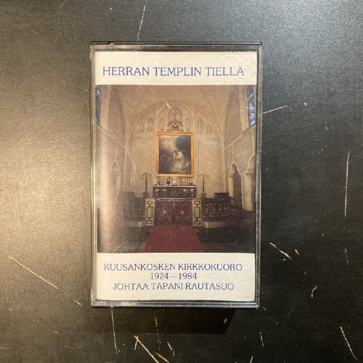 Kuusankosken Kirkkokuoro - Herran templin tiellä C-kasetti (VG+/VG+) -gospel-