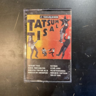 J. Karjalainen ja Mustat Lasit - Tatsum tisal C-kasetti (VG+/VG+) -pop rock-