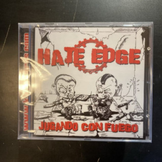 Hate Edge - Jugando Con Fuego CD (avaamaton) -punk rock-