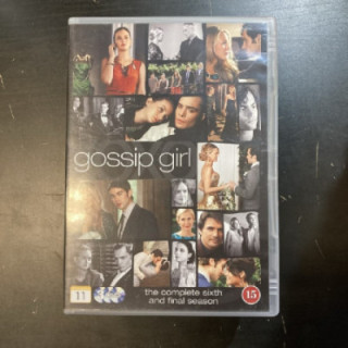 Gossip Girl - Kausi 6 3DVD (M-/M-) -tv-sarja-