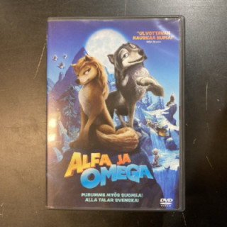 Alfa ja Omega DVD (VG+/M-) -animaatio-