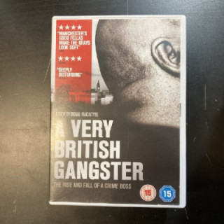 Very British Gangster DVD (VG+/M-) -dokumentti- (ei suomenkielistä tekstitystä)