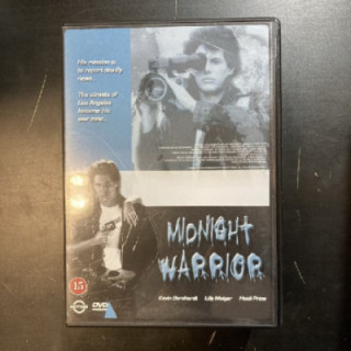 Midnight Warrior DVD (M-/M-) -toiminta/draama-