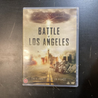 Battle Of Los Angeles DVD (M-/M-) -toiminta/sci-fi-