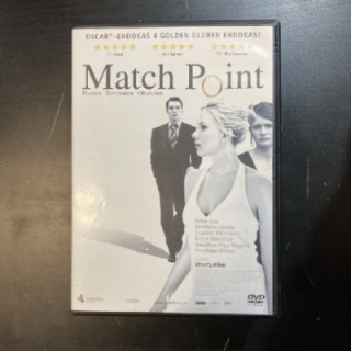 Match Point DVD (VG+/M-) -draama/jännitys-