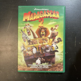 Madagascar 2 DVD (VG+/M-) -animaatio-