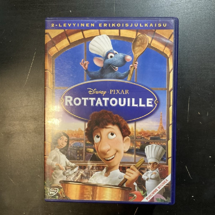 Rottatouille (erikoisjulkaisu) 2DVD (VG+/M-) -animaatio-