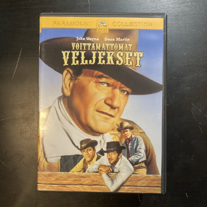 Voittamattomat veljekset DVD (M-/M-) -western-