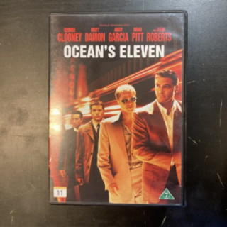 Ocean's Eleven DVD (M-/M-) -toiminta/komedia-