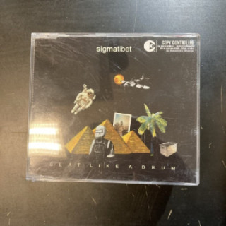 Sigmatibet - Beat Like A Drum CDS (M-/M-) -house-
