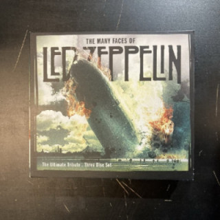 V/A - Many Faces Of Led Zeppelin (The Ultimate Tribute) 3CD (VG+-M-/M-)