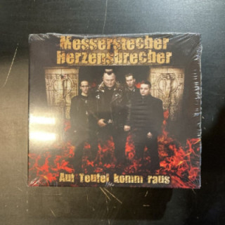 Messerstecher Herzensbrecher - Auf Teufel Komm Raus CD (avaamaton) -psychobilly-