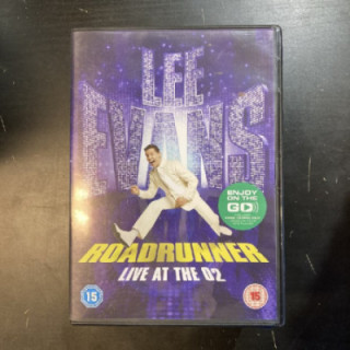 Lee Evans - Roadrunner (Live At The O2) DVD (M-/M-) -komedia- (ei suomenkielistä tekstitystä)