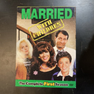 Married... With Children - Season 1 2DVD (VG-M-/M-) -tv-sarja- (R1 NTSC/ei suomenkielistä tekstitystä)