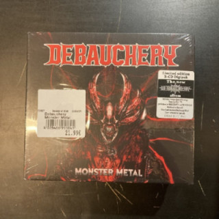 Debauchery - Monster Metal (limited edition) 3CD (avaamaton) -death n roll-