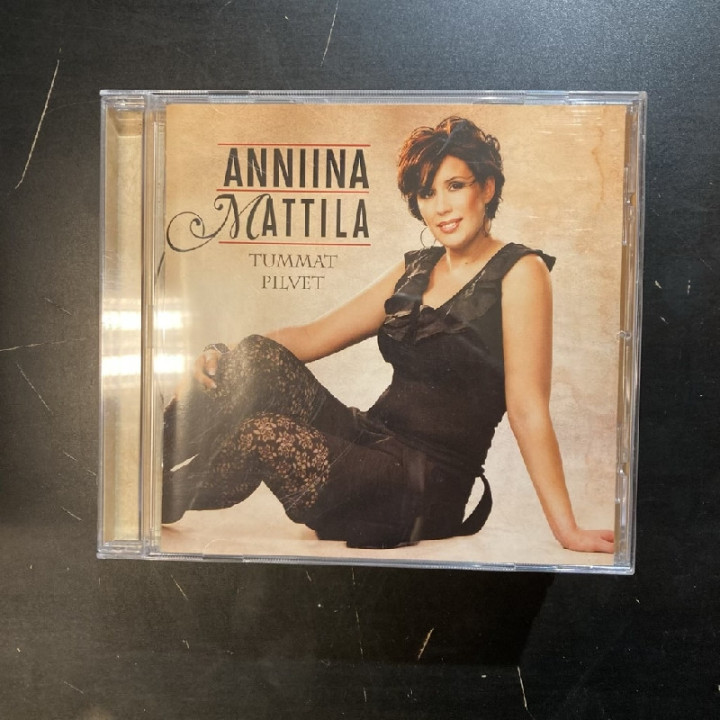 Anniina Mattila - Tummat pilvet CD (M-/M-) -iskelmä-