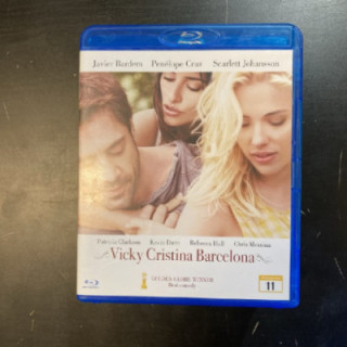 Vicky Cristina Barcelona Blu-ray (M-/M-) -komedia/draama-