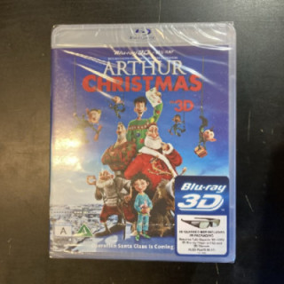 Artturi Joulu - Joulupukin poika Blu-ray 3D+Blu-ray (avaamaton) -animaatio-
