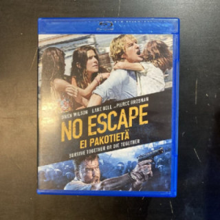 No Escape - ei pakotietä Blu-ray (VG+/M-) -toiminta/jännitys-