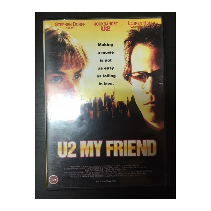 U2 My Friend DVD (VG/M-) -komedia/draama-