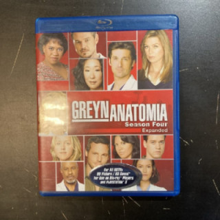 Greyn anatomia - Kausi 4 Blu-ray (VG-M-/M-) -tv-sarja-