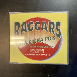 Raggars - Heitä piiska pois CDS (VG+/VG+) -pop rock-