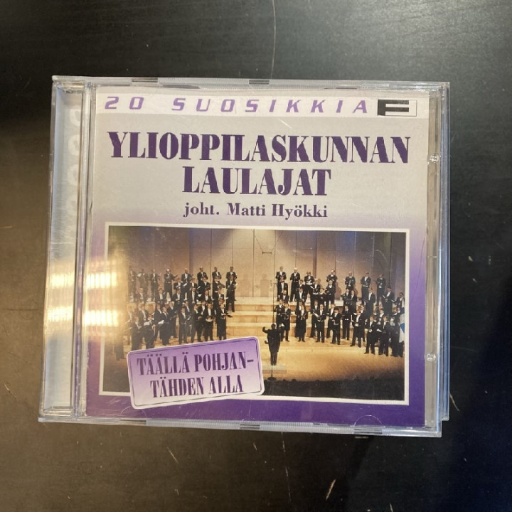 Ylioppilaskunnan Laulajat - 20 suosikkia CD (VG/VG+) -kuoromusiikki-