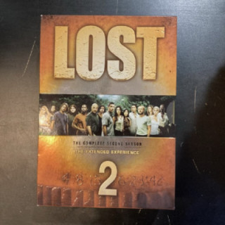 Lost - Kausi 2 7DVD (VG+/VG+) -tv-sarja-