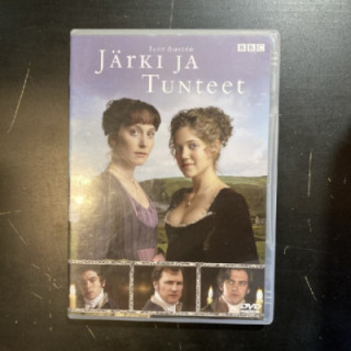 Järki ja tunteet (2007) DVD (VG+/M-) -draama-