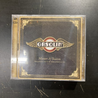 Gasolin' - Masser Af Succes (Greatest Hits & Greatest Live) 2CD (VG-VG+/VG+) -rock n roll-