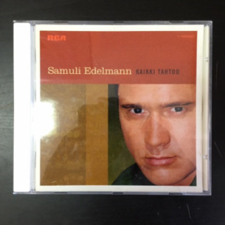 Samuli Edelmann - Kaikki tahtoo CD (VG+/VG+) -pop-