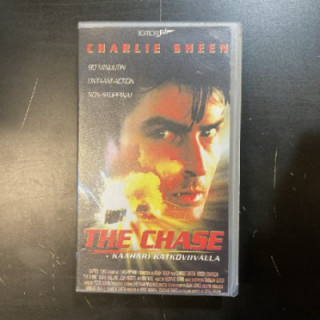 Chase - kaahari katkoviivalla VHS (VG+/M-) -toiminta-