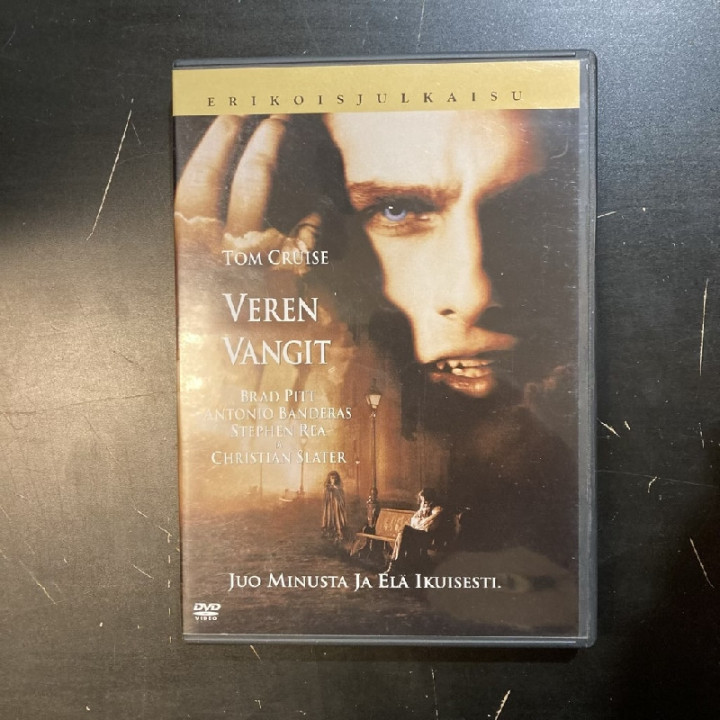 Veren vangit (erikoisjulkaisu) DVD (M-/M-) -kauhu/draama-